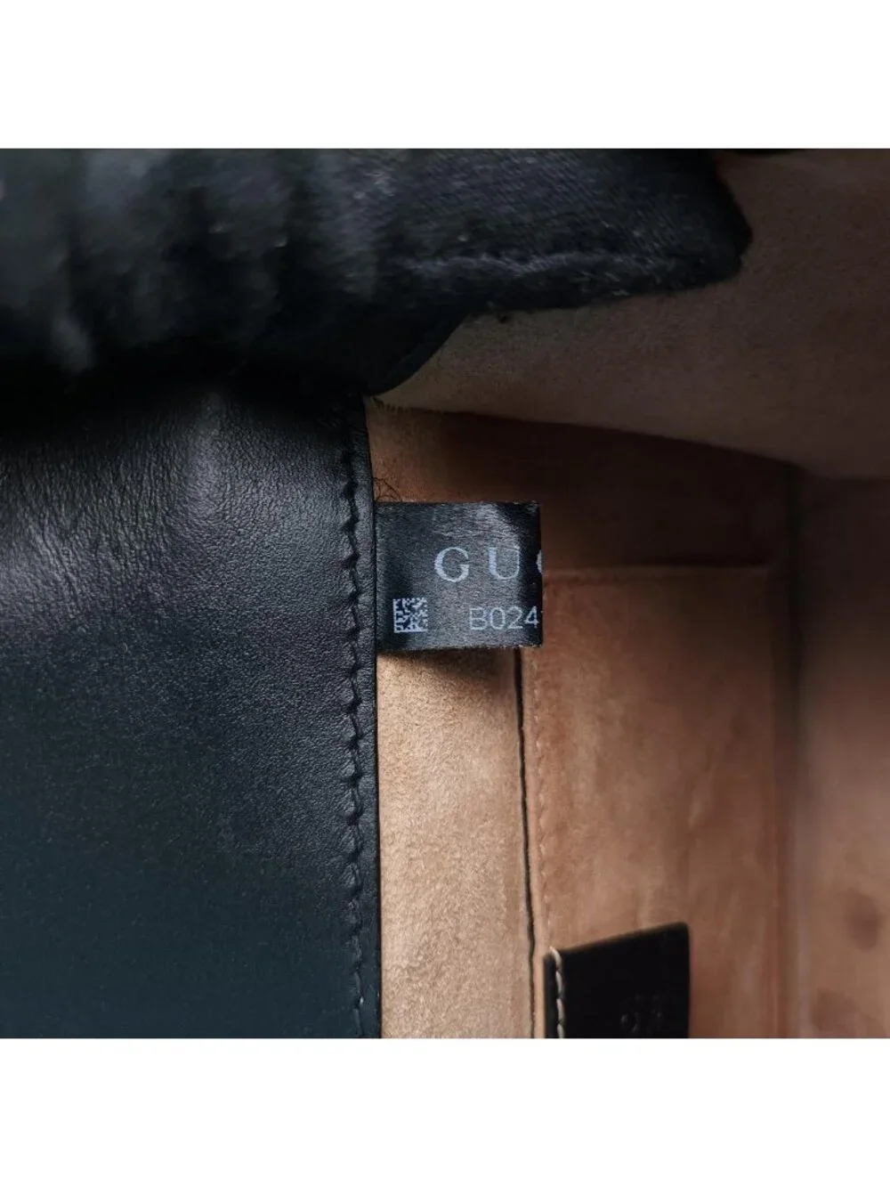 Gucci Sylvie Black Leather Shoulder Bag